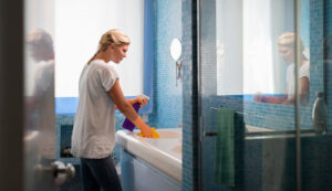 come pulire il bagno